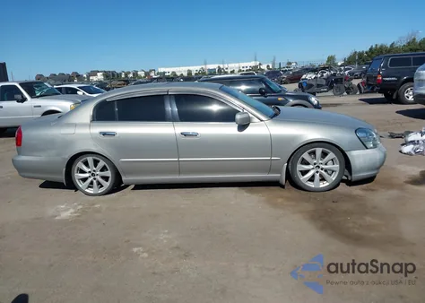 2003 Infiniti Q45 Premium z USA, uszkodzony, nr VIN JNKBF01A53M101884